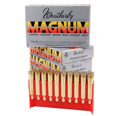 Picture of NEW 270 WBY MAG UNPRIMED BRASS, 100 PIECES