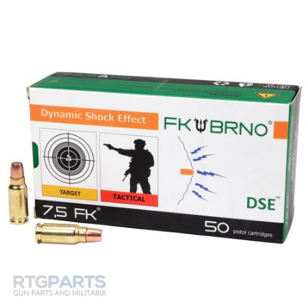 Picture of FK BRNO F9 7.5 FK AMMO, 101GR HIGH VELOCITY LEAD FREE FLAT NOSE, 50RD BOX