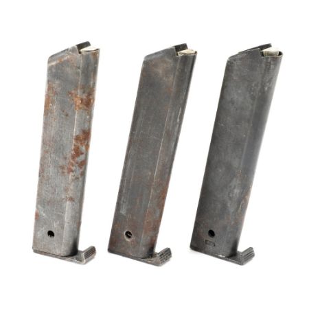 Picture of 3-PACK OF RUSTY SWEDISH M40 LAHTI 9MM 8RD MAGAZINES