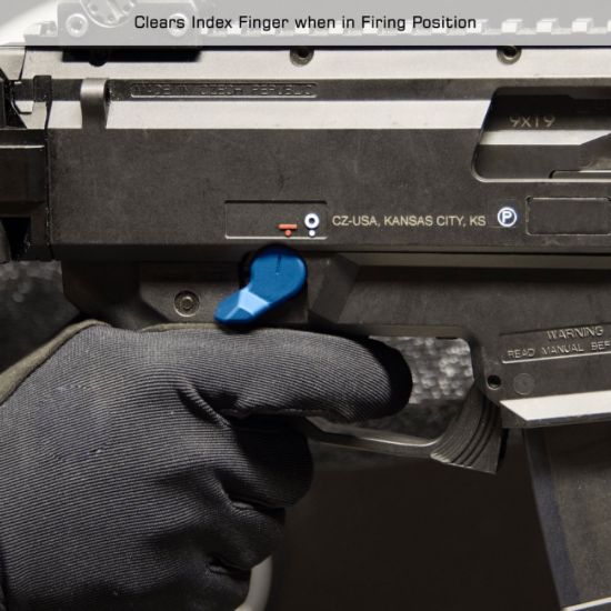 Picture of UTG SAFETY SELECTORS, FOR CZ SCORPION EVO 3, BLUE