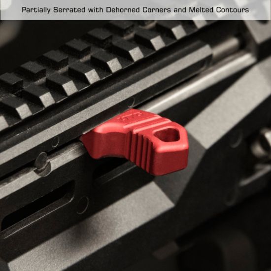Picture of UTG CHARGING HANDLES, FOR CZ SCORPION EVO 3, RED