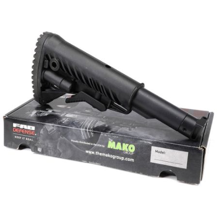 Picture of NOS SAIGA FOLDING COLLAPSIBLE BUTTSTOCK, FAB DEFENSE, BLK