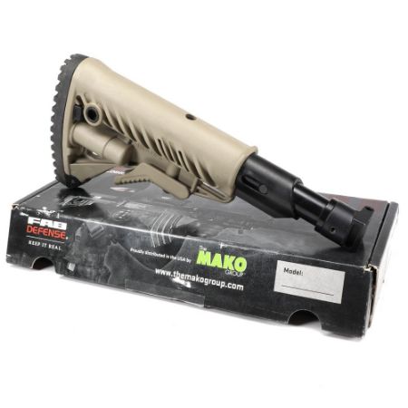 Picture of NOS SAIGA SHOCK ABSORBING FOLDING COLLAPSIBLE BUTTSTOCK, FAB DEFENSE, FDE