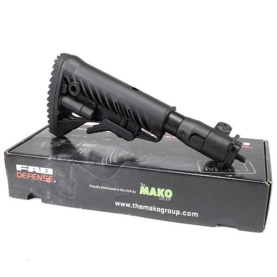 Picture of NOS ZASTAVA M70 B1, B3/M77 B1 FOLDING COLLAPSIBLE BUTTSTOCK, BLK