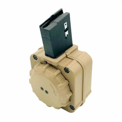 Picture of AR15 M16 65RD 5.56MM DRUM MAG NEW, FDE