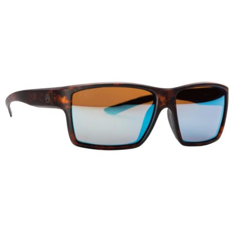 Picture of MAGPUL INDUSTRIES POLARIZED EXPLORER EYEWEAR, TORTOISE FRAME, BRONZE LENS / BLUE MIRROR