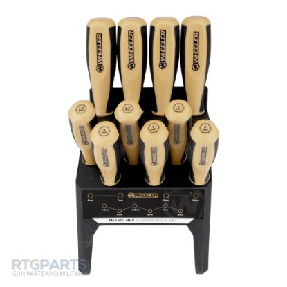 Picture of WHEELER 10 PIECE METRIC HEX BENCHTOP SCREWDRIVER SET