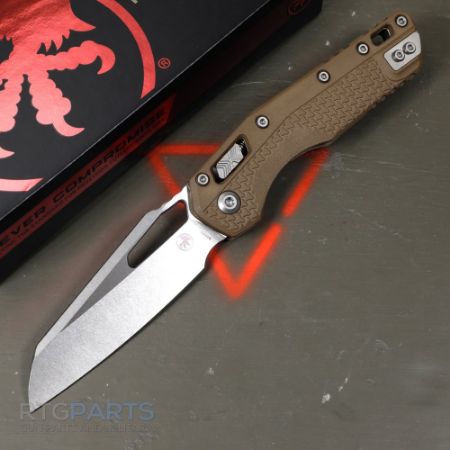 Picture of MICROTECH STANDARD ISSUE MSI, S/E, RAM-LOK, DARK EARTH POLYMER, 3.9 INCH, STONEWASH, 210T-10PMDE