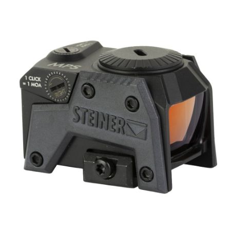 Steiner, MPS, Red Dot Sight, 1X Magnification, 2mm,  3.3MOA, Matte Finish, Black, ACRO Footprint, Pistol Sight, MIS-ST-8700-MPS, 8700-MPS, 840229105571, RTG Parts
