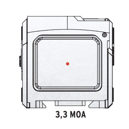 Steiner, MPS, Red Dot Sight, 1X Magnification, 2mm,  3.3MOA, Matte Finish, Black, ACRO Footprint, Pistol Sight, MIS-ST-8700-MPS, 8700-MPS, 840229105571, RTG Parts