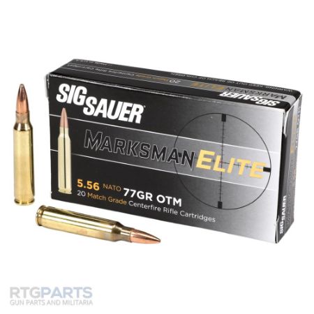 Picture of SIG SAUER 5.56NATO 77GR ELITE MATCH OTM, 20RD BOX