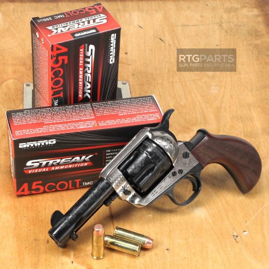 Picture of AMMO INC STREAK 45 COLT 250GR TMC, NON-INCENDIARY TRACER, RED, 50RD BOX