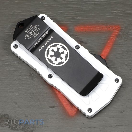 Picture of MICROTECH EXOCET T/E OTF AUTOMATIC KNIFE, STORMTROOPER, 1.94 INCH, 158-1ST