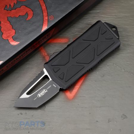 Picture of MICROTECH EXOCET T/E OTF AUTOMATIC KNIFE, BLACK, 1.94 INCH, 158-1T