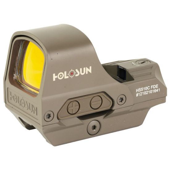Picture of HOLOSUN HS510C REFLEX MRS, RED DUAL RETICLE QR, FDE