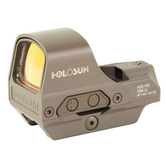 Picture of HOLOSUN HS510C-GR BPEN REFLEX MRS, GREEN DUAL RETICLE QR, FDE