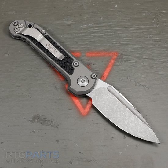 Picture of MICROTECH LUDT GEN III AUTO KNIFE, S/E, NATURAL CLEAR, 3.5 INCH, APOCALYPTIC, 1135-10APNC