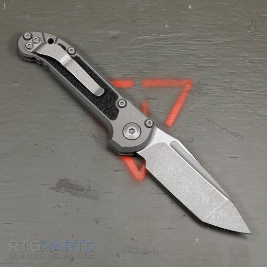 Picture of MICROTECH LUDT GEN III AUTO KNIFE, T/E, NATURAL CLEAR, 3.5 INCH, APOCALYPTIC, 1136-10APNC
