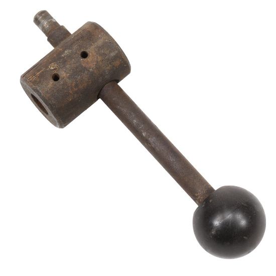 Picture of UPPER RELEASE LEVER WITH CYLINDER, FOR MG3 DOUBLE GUN MOUNT