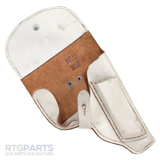Picture of EAST GERMAN MAKAROV WHITE LEATHER HOLSTER