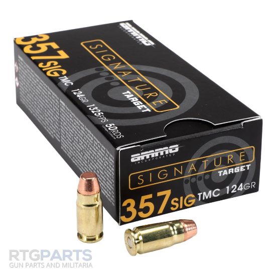 Picture of AMMO INC SIGNATURE .357SIG 124GR TMC, 50RD BOX
