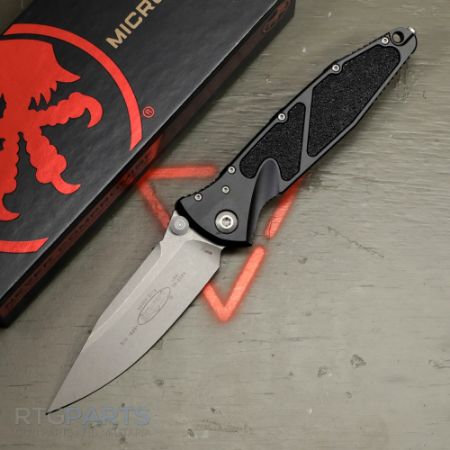 Picture of MICROTECH SOCOM ELITE S/E MANUAL FOLDING KNIFE, BLACK, 4 INCH, APOCALYPTIC, 160-10AP