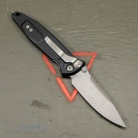 Picture of MICROTECH SOCOM ELITE S/E MANUAL FOLDING KNIFE, BLACK, 4 INCH, APOCALYPTIC, 160-10AP