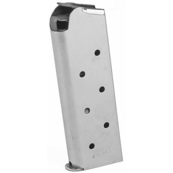 Picture of GENUINE COLT 1911 45 ACP 7RD OFFICERS/DEFENDER MAGAZINE, STAINLESS