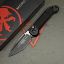 Picture of MICROTECH LUDT GEN III AUTO KNIFE, S/E, 3.5 INCH, BLACK APOCALYPTIC, 1135-1AP