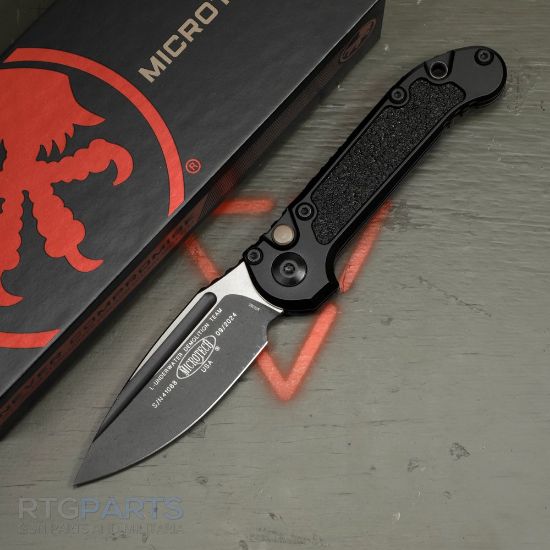 Picture of MICROTECH LUDT GEN III AUTO KNIFE, S/E, 3.5 INCH, BLACK APOCALYPTIC, 1135-1AP
