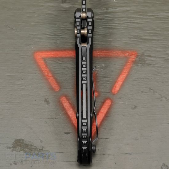 Picture of MICROTECH LUDT GEN III AUTO KNIFE, S/E, 3.5 INCH, BLACK APOCALYPTIC, 1135-1AP