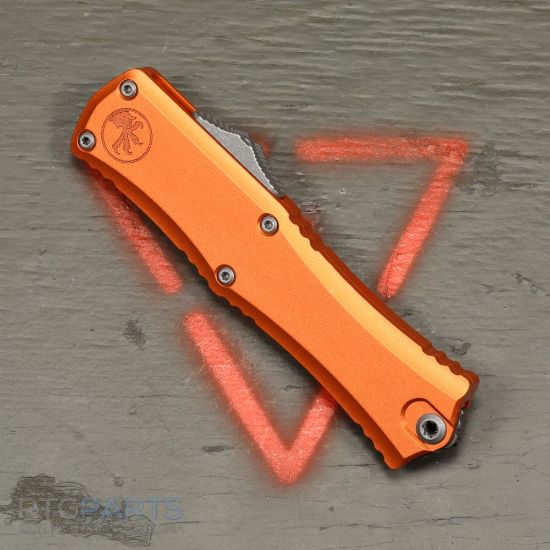 Picture of MICROTECH HERA II MINI D/E OTF, AUTOMATIC KNIFE, ORANGE 30TH ANNIVERSARY, 3 INCH, APOCALYPTIC, 1702M-10APOR30