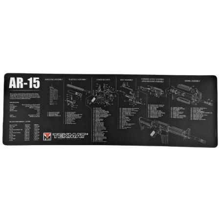 Picture of AR15 RIFLE MAT, 12X36" GUN CLEANING & REPAIR MAT BY TEKMAT