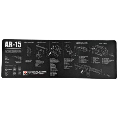 Picture of AR15 RIFLE MAT, 12X36" GUN CLEANING & REPAIR MAT BY TEKMAT