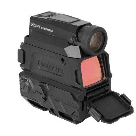Picture of HOLOSUN DRS-NV, NIGHT VISION RED DOT, DUAL RETICLE, 8X DIGITAL ZOOM, BLACK