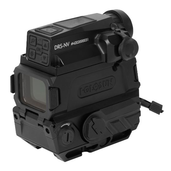 Picture of HOLOSUN DRS-NV, NIGHT VISION RED DOT, DUAL RETICLE, 8X DIGITAL ZOOM, BLACK