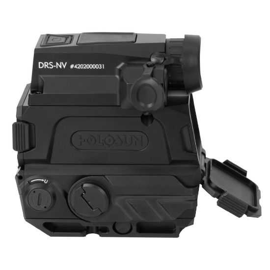 Picture of HOLOSUN DRS-NV, NIGHT VISION RED DOT, DUAL RETICLE, 8X DIGITAL ZOOM, BLACK