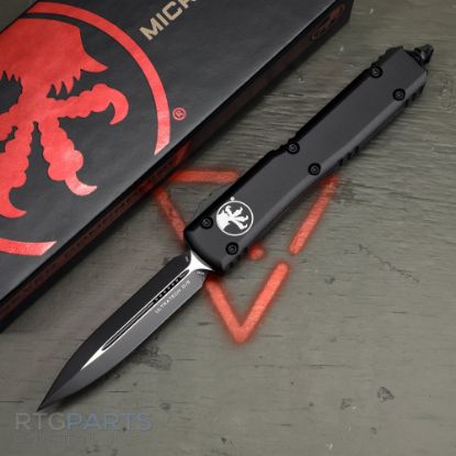 Picture of MICROTECH ULTRATECH, D/E OTF, BLACK, 3.4 INCH, TACTICAL, 122-1T