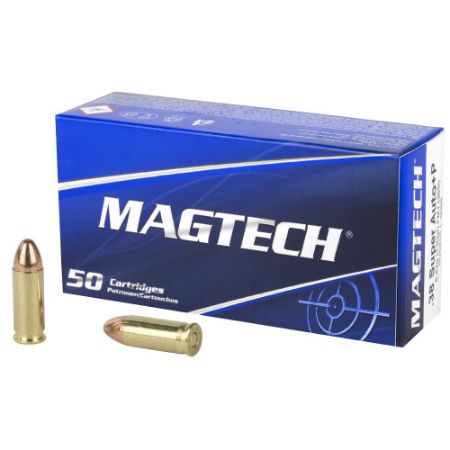 Picture of MAGTECH 38 SUPER AUTO +P 130GR FMJ, 50RD BOX