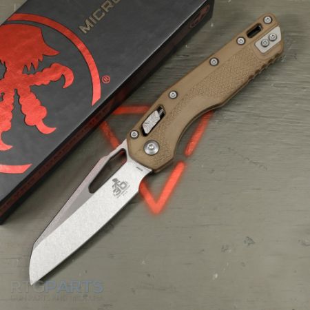 Picture of MICROTECH STANDARD ISSUE MSI, 30TH ANNIVERSARY, S/E, RAM-LOK, DARK EARTH POLYMER, 3.9 INCH, APOCALYPTIC, 210T-10PMDE30