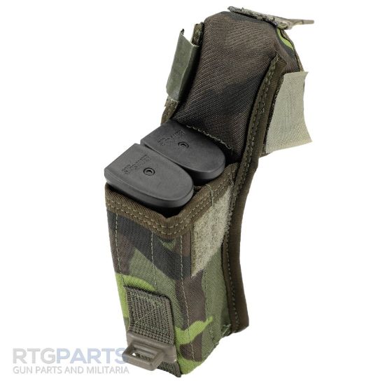 Picture of CZECH M95 CAMO 2-CELL DOUBLE PISTOL MAG POUCH, LIKE NEW