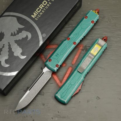 Picture of MICROTECH ULTRATECH BOUNTY HUNTER S/E OTF AUTOMATIC KNIFE, 3.4 INCH, APOCALYPTIC, 121-10BH