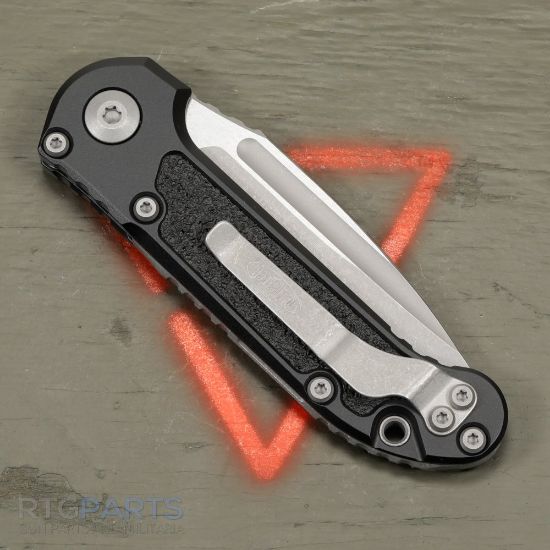 Picture of MICROTECH LUDT GEN III AUTO KNIFE, S/E, BLACK, 3.5 INCH, APOCALYPTIC, SERRATED, 1135-11AP