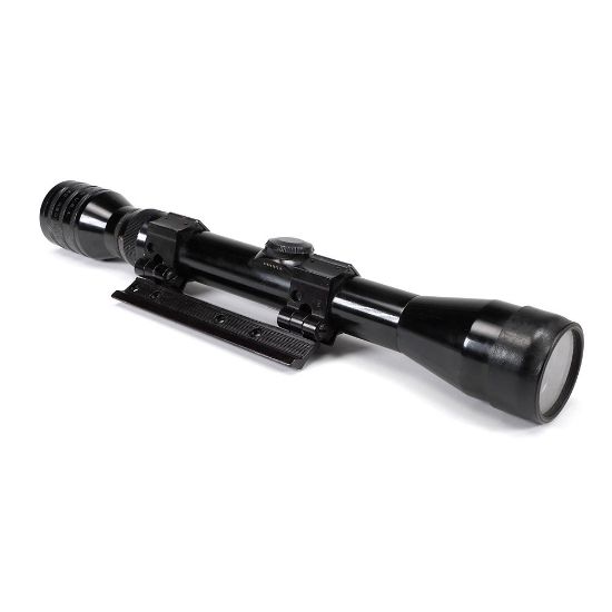 Picture of USED VINTAGE REDFIELD 2-7X32MM RIFLE SCOPE WITH WEAVER #162 PIVOT MOUNT