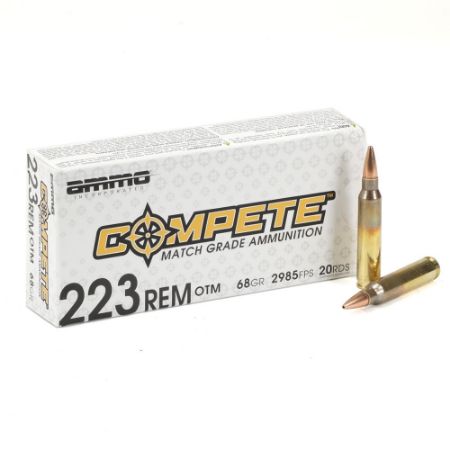 Picture of AMMO INC COMPETE 223 REM 68GR OTM, 20RD BOX