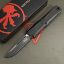 Picture of MICROTECH COMBAT TROODON GEN III S/E OTF AUTOMATIC KNIFE, BLACK, 4 INCH, 1143-1T
