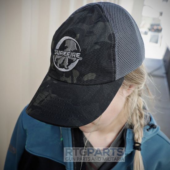 Picture of MICROTECH / SUREFIRE HAT, GREY CAMO, CENTERED LOGO