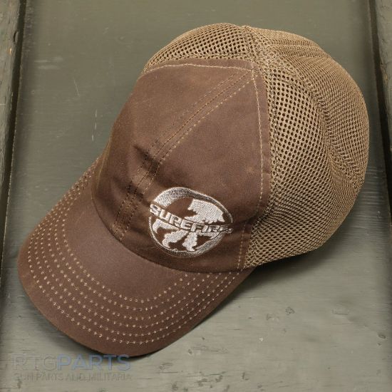 Picture of MICROTECH / SUREFIRE HAT, BROWN, OFFSET LOGO