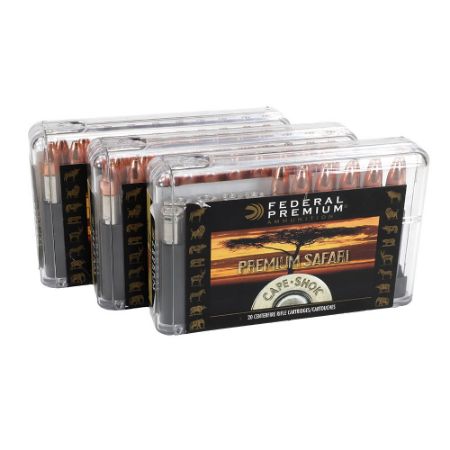 Picture of FEDERAL PREMIUM CAPE-SHOK 458 LOTT, 500 GRAIN BARNES TRIPLE-SHOCK X HOLLOW POINT, 51 ROUNDS