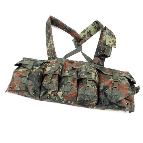 Picture of MIL-TEC FLECTARN CAMO 6-POCKET COMBAT VEST